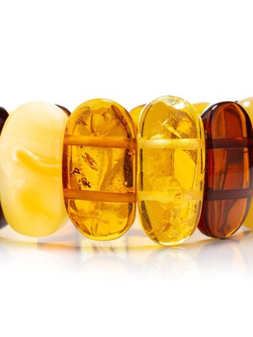 Multicolor Amber Beaded Bracelet, image , picture 3
