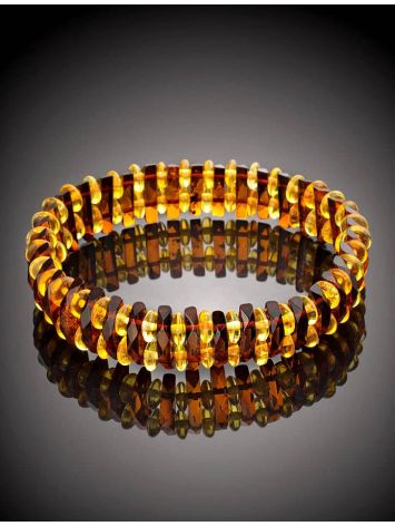 Boho Style Amber Bracelet, image , picture 2
