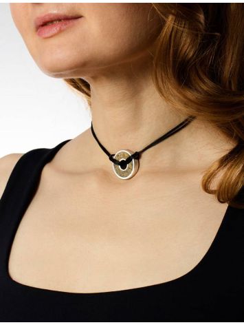 Black Amber Pendant In Sterling Silver The Indonesia, image , picture 4