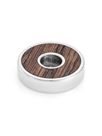 Wooden Pendant In Sterling Silver The Indonesia, image , picture 3