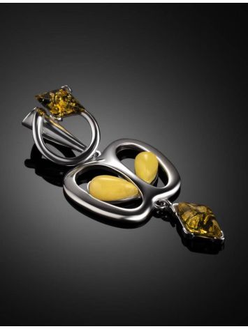 Sweet Amber Apple Pendant In Sterling Silver The Confiture, image , picture 2