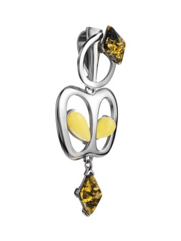 Sweet Amber Apple Pendant In Sterling Silver The Confiture, image , picture 3