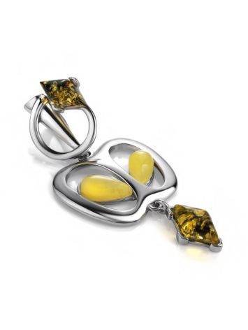 Sweet Amber Apple Pendant In Sterling Silver The Confiture, image , picture 5