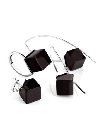 Geometric Cherry Amber Pendant The Sugar, image , picture 5