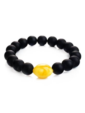 Natural Amber Bracelet The Cuba, image 
