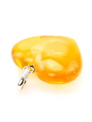 Lemon Amber Heart Pendant The Declaration, image , picture 4