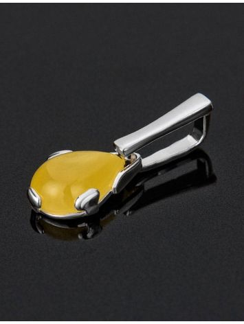 Honey Amber Pendant In Sterling Silver The Twinkle, image , picture 2