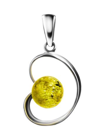 Baltic Amber Pendant In Sterling Silver The Leia, image , picture 4
