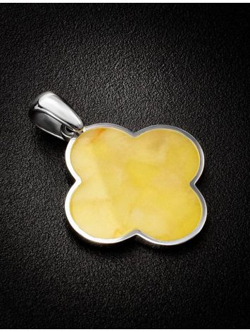 Alhambra Amber Pendant In Sterling Silver The Monaco, image , picture 2
