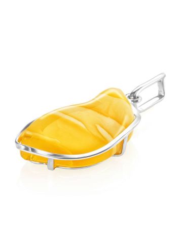 Honey Amber Pendant In Sterling Silver The Lagoon, image , picture 3