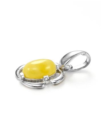 Amber Pendant In Sterling Silver The Violet, image , picture 3