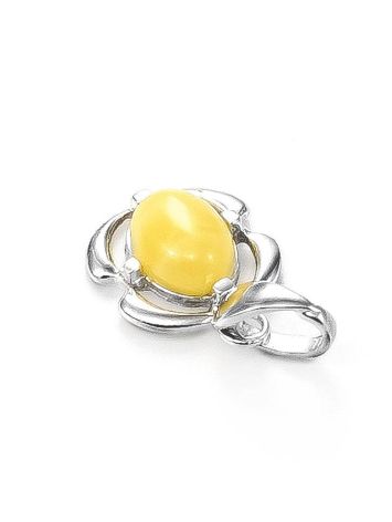 Amber Pendant In Sterling Silver The Violet, image , picture 4