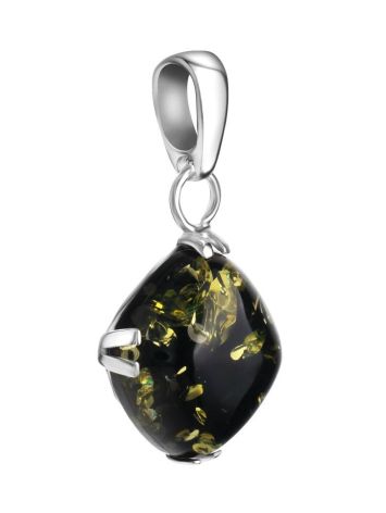 Laconic Amber Pendant In Sterling Silver The Byzantium, image , picture 3