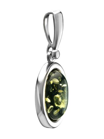 Green Amber Pendant In Sterling Silver The Goji, image , picture 4