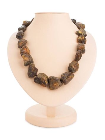Natural Amber Beads The Volcano, image 