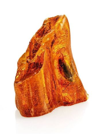 Amber Souvenir Stone With Insect Inclusion, image 