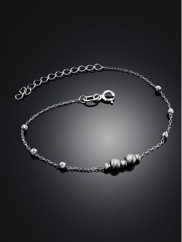 Refined Silver Chain Bracelet The Sparkling, image , picture 2