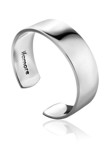 Sleek Silver Adjustable Ring The ICONIC, Ring Size: Adjustable, image 