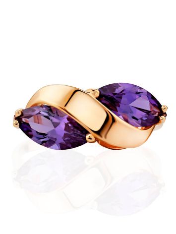 Elegant Gold Alexandrite Ring, Ring Size: 6.5 / 17, image , picture 4