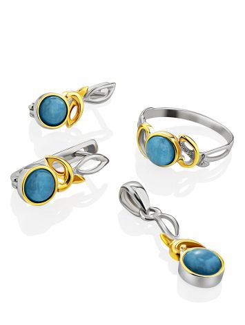 Ultra Feminine Silver Violane Earrings, image , picture 4