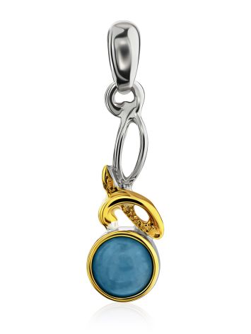 Refined Silver Violane Pendant, image 