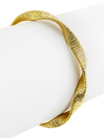 Chain-Mail Design Gilded Silver Bracelet The Silk, image , picture 3