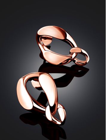 Chic Rose Plated Silver Chain Earrings The ICONIC, image , picture 2