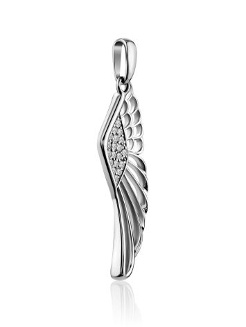 Chic Silver Wing Pendant, image , picture 3