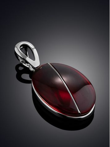 Stylish Red Amber Pendant The Sangria, image , picture 2