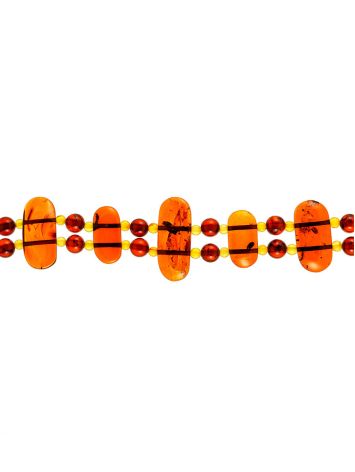 Boho Chic Style Amber Choker Necklace, image , picture 4