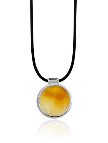 Natural Amber Pendant Necklace The Palazzo, image 