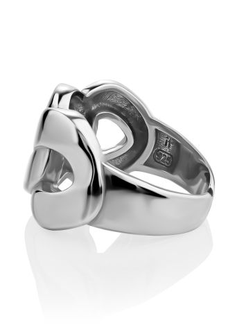 Industrial Design Silver Adjustable Ring The ICONIC, Ring Size: Adjustable, image , picture 4