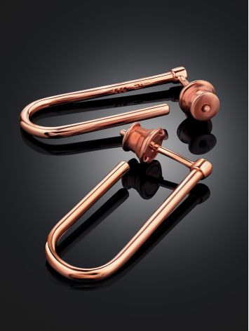 Trendy Rose Gold Plated Earrings The ICONIC, image , picture 2