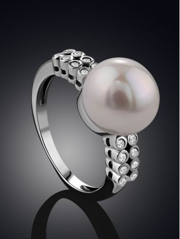 Rings with Pearls — shop online on Sapsana | Your style advisor