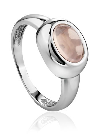 Lovely Pink Quartz Ring, Ring Size: 9 / 19, image 