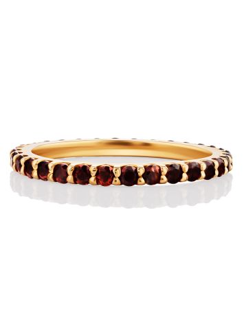 32 Garnets Eternity Ring, Ring Size: 9 / 19, image , picture 4