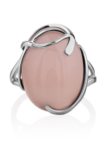 Chic Pink Chalcedony Ring, Ring Size: 7 / 17.5, image , picture 4