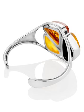 Gorgeous Multicolor Amber Cuff Bracelet The Bella Terra, image , picture 3