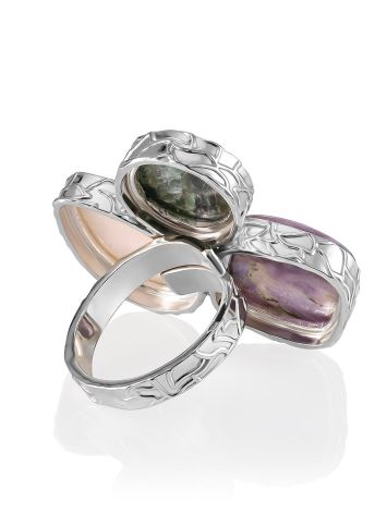Multistone Cluster Ring The Bella Terra, Ring Size: Adjustable, image , picture 5