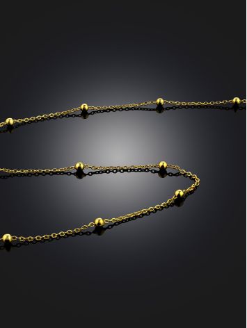 Minimalist Gilded Silver Glasses Chain The ICONIC, image , picture 2