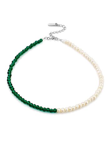 Fabulous Pearl And Spinel Anklet Bracelet The Link, image 