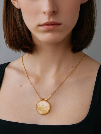 Fabulous Lemon Amber Necklace, image , picture 5
