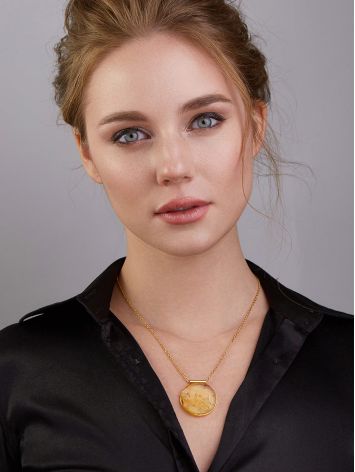 Fabulous Lemon Amber Necklace, image , picture 3