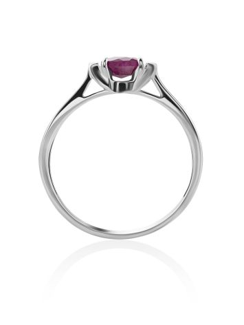 Simplistic Design Corundum Ring, Ring Size: 6.5 / 17, image , picture 3