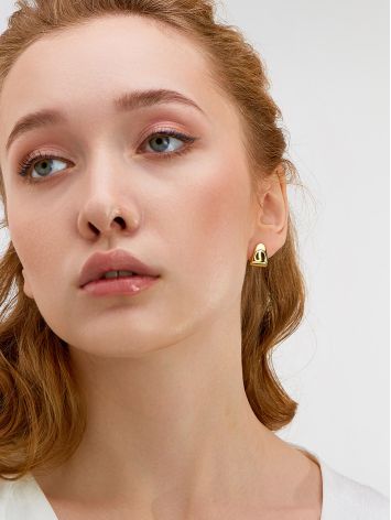 Basic Gilded Earrings The ICONIC, image , picture 3