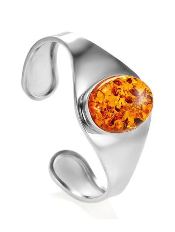 Amber Bracelet In Sterling Silver The Glow, image 