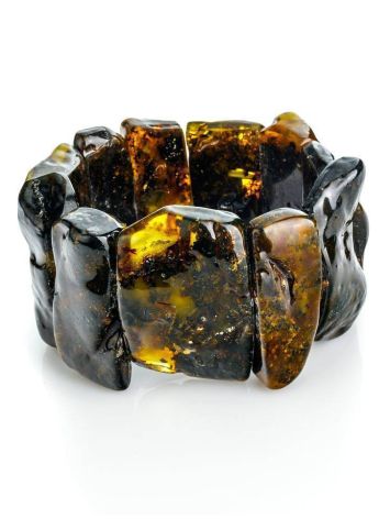 Raw Amber Bracelet The Volcano, image 