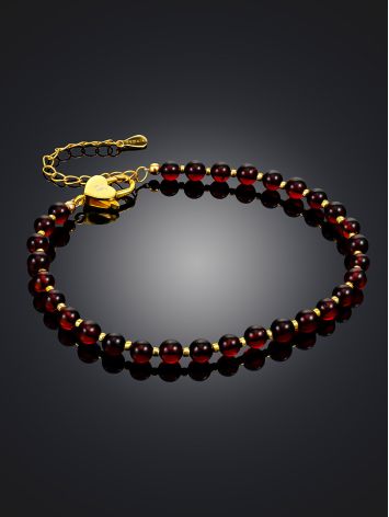 Fashionable Amber Bracelet With Japanese Seed Beads The Palazzo, image , picture 2