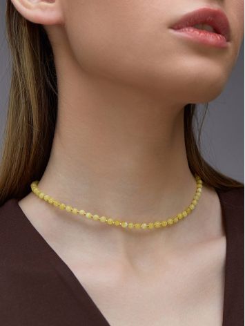 Elegant Amber Beaded Choker The Palazzo, image , picture 3