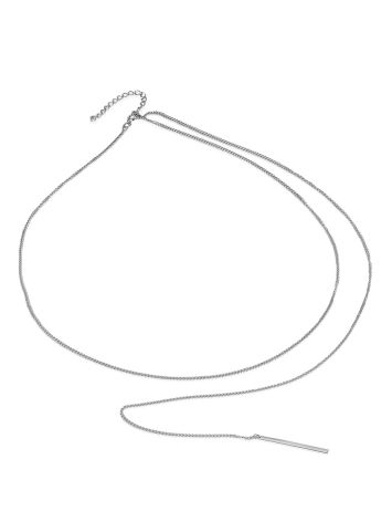 Asymmetric Design Chain Necklace The ICONIC, Length: 40, image , picture 3